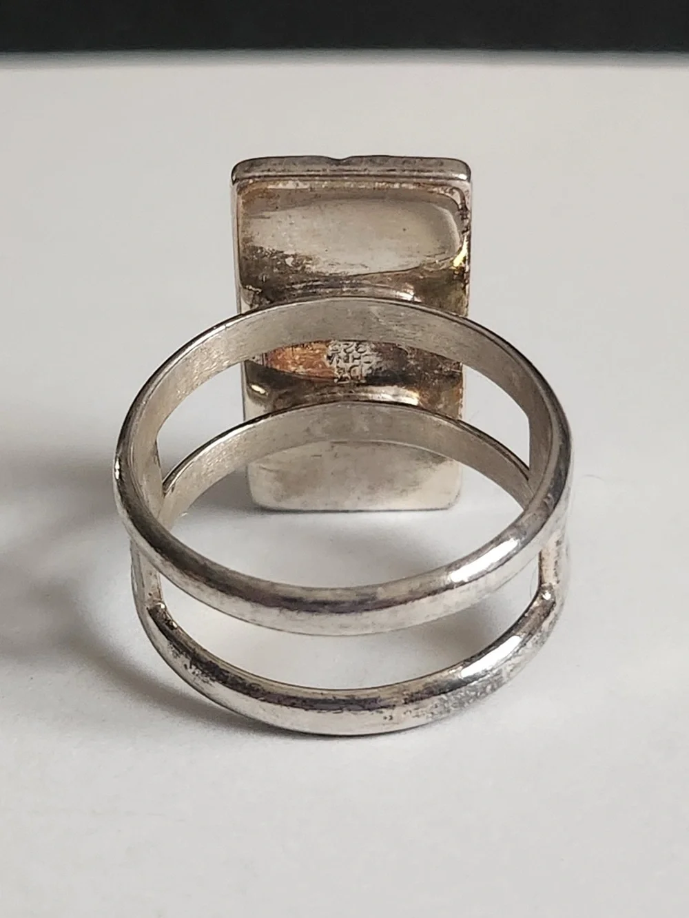 925 Sterling Silver Geometric Jay King Mine Finds DRT Multi Stone Ring Size 10.5